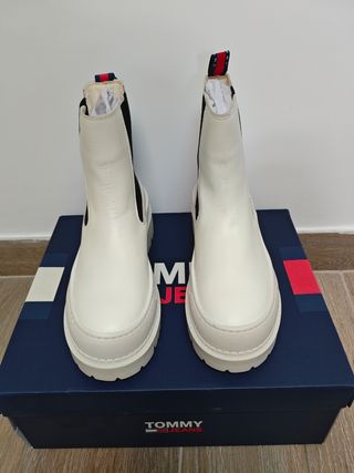 Bota botin Chelsea foxing boot piel
