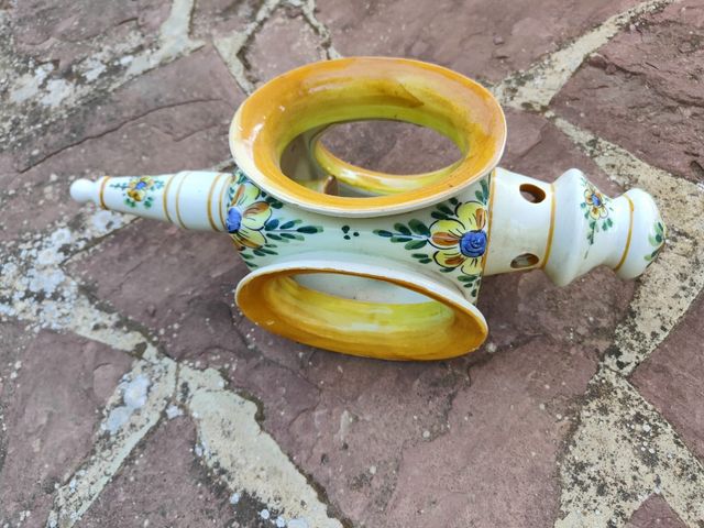 Pareja de apliques cerámicos