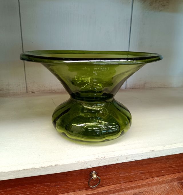 Jarrón antiguo cristal