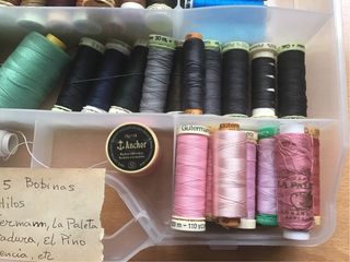 105 hilos Gutermann,Presencia etc.