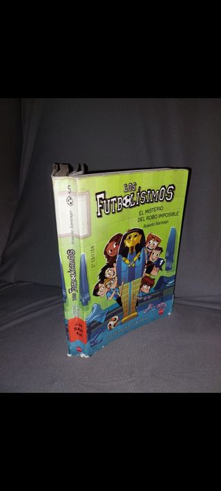 LIBRO - Los Futbolísimos 5 Misterio robo imposible