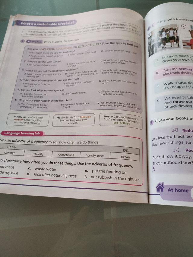 Libro de texto Social sciences 4 prim