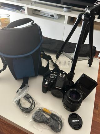 Camara de fotos nikon d 3300