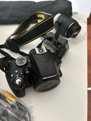 Camara de fotos nikon d 3300