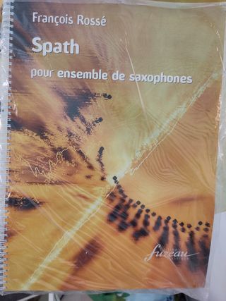 Partiture per gruppo di sassofoni