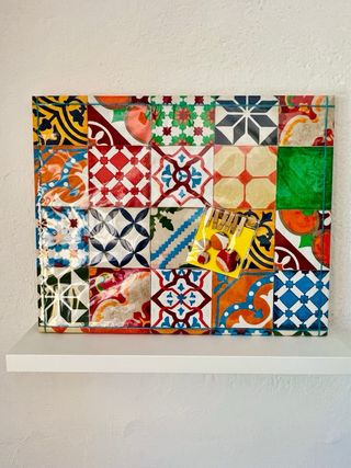 Azulejos tablon imantado