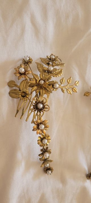 Tocado novia 2 peinas