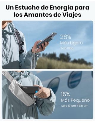 INIU Batería externa USB C 10000mAh
