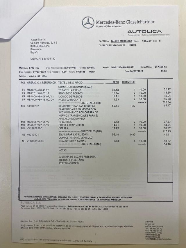Mercedes-Benz CL Coupe 1999