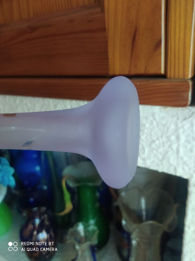 Jarrónes de cristal Alejandríta