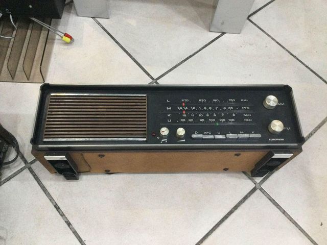 Lumophon by grundig radio vintage 1968