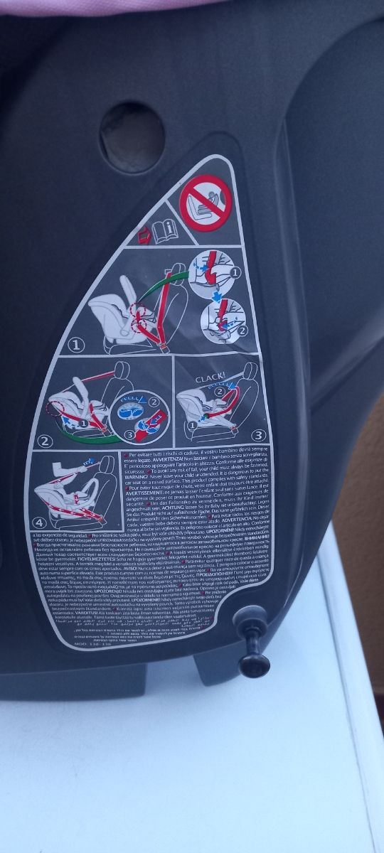 Cuco o grupo 0 y adaptador del turismo