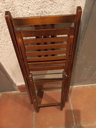 Silla plegable tamaño reducido