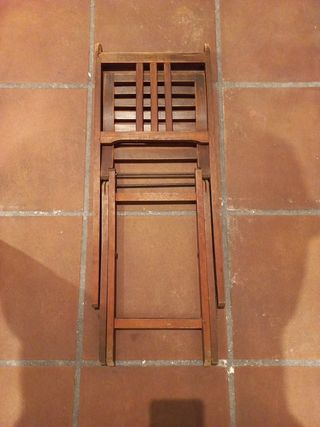 Silla plegable tamaño reducido