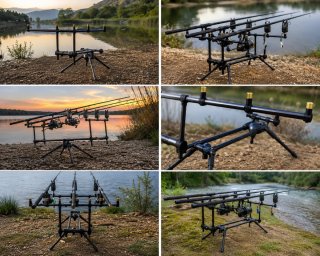CARPFISHING,  ROD POD MOSELLA, PESCA RIO