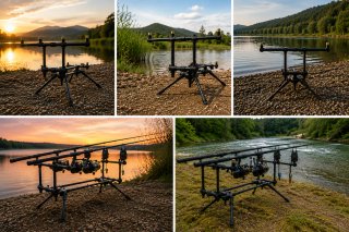 CARPFISHING,  ROD POD MOSELLA, PESCA RIO