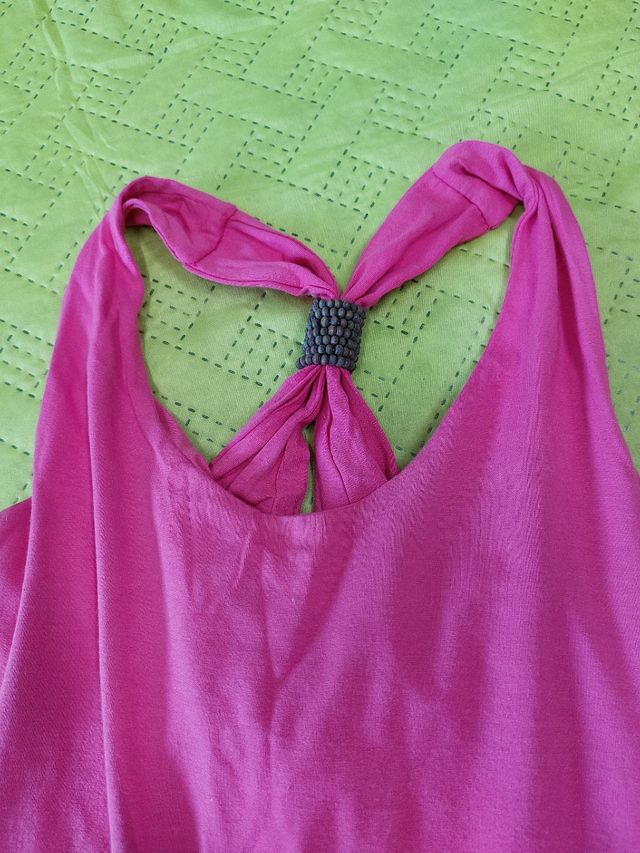 Top donna fucsia