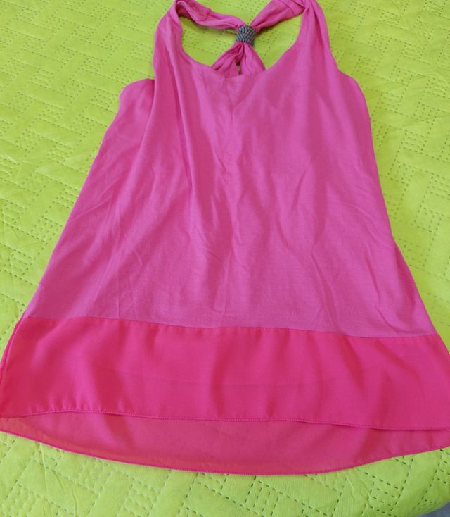 Top donna fucsia