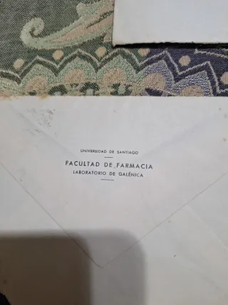 Cartas y sellos de 1959