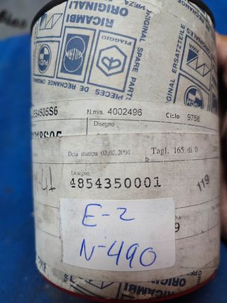 Piaggio sfera 80cc piston completo
