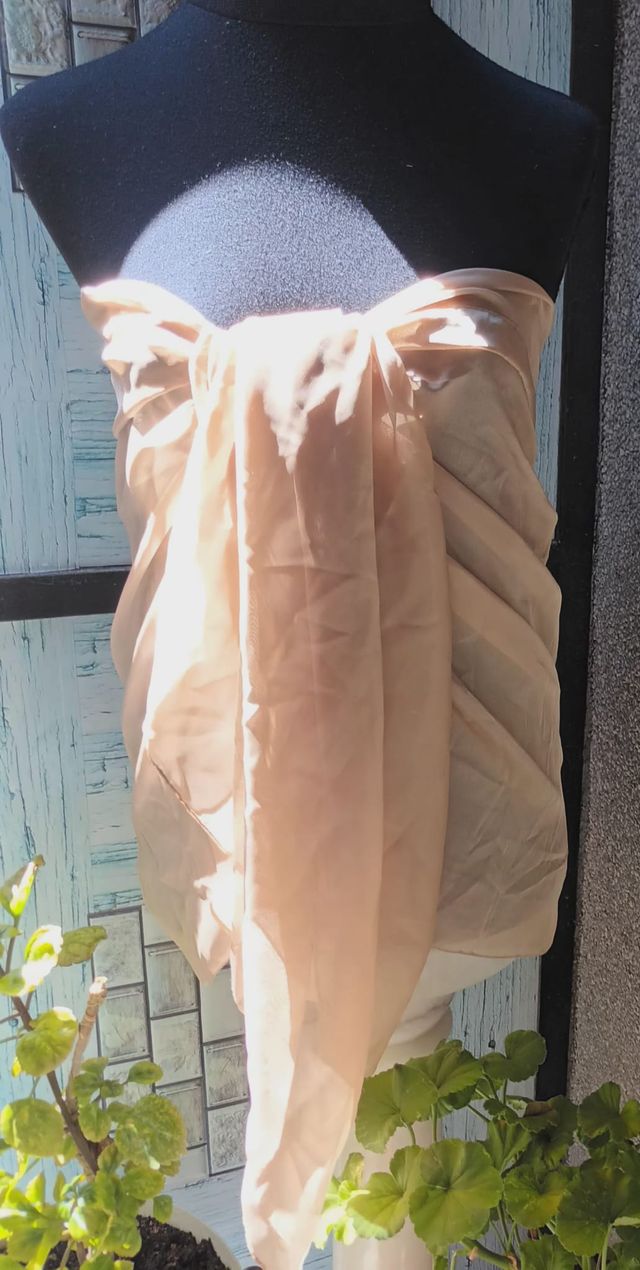 Pañuelo Pareo color Champan