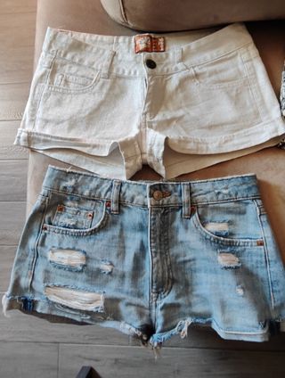 4 Pantalónes cortós