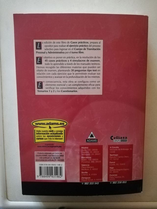 Casos prácticos de tramitación procesal y administ