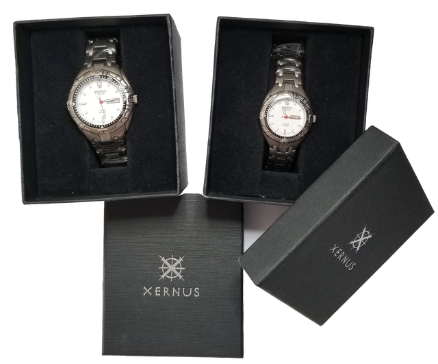 Reloj de Pareja Xernus - Titanio (Nuevo)