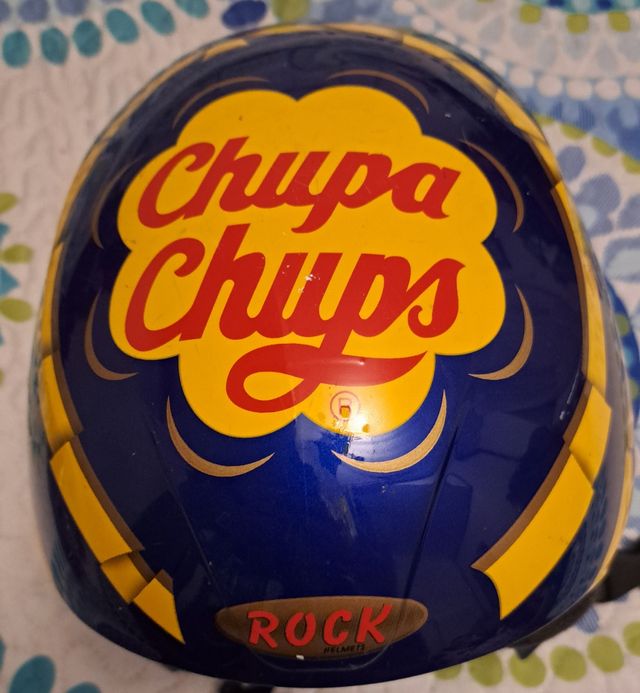 Casco nzi chupa chups niño