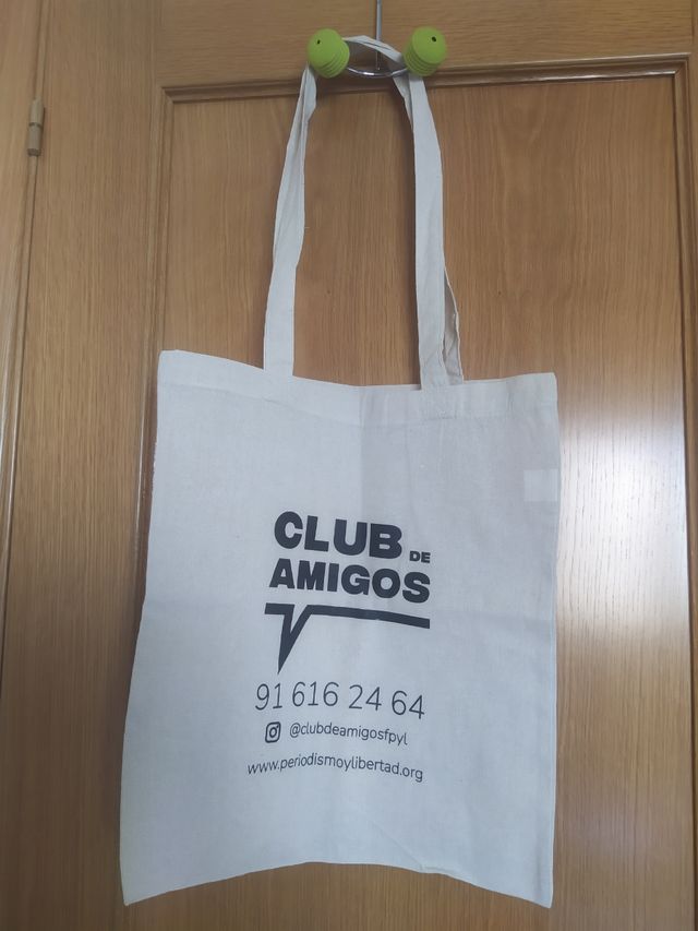 Bolsa de tela publicitaria