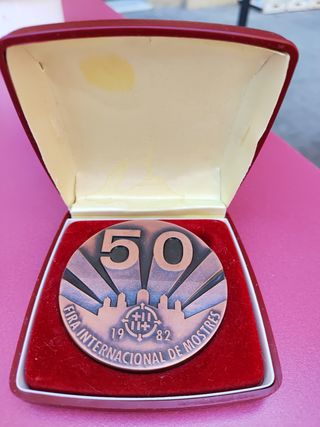 Medalla 50 Fira Mostres Barcelona 1920.