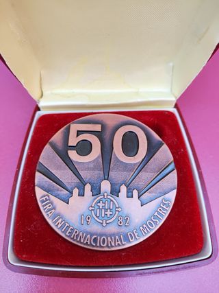 Medalla 50 Fira Mostres Barcelona 1920.