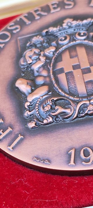 Medalla 50 Fira Mostres Barcelona 1920.