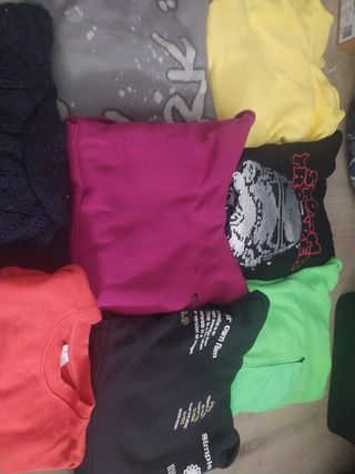 Lote de sudaderas T.11-12