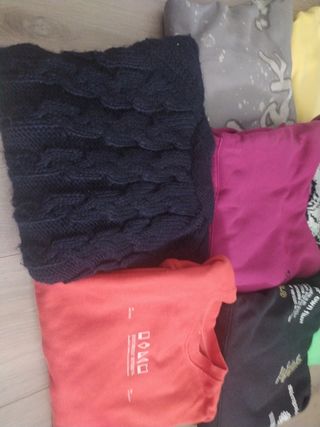 Lote de sudaderas T.11-12