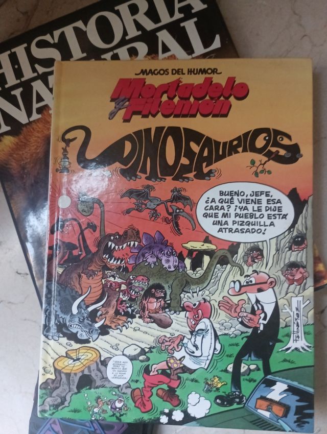 Mortadelo y filemon dinosaurios