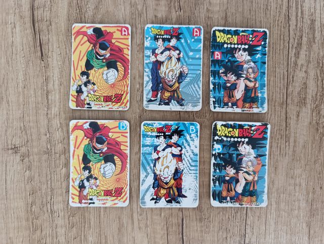 6 Dragon Ball Changing Cards