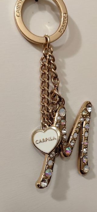 Portachiavi donna Carpisa lettera M