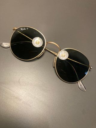 Gafas Ray Ban Polarizadas doradas 