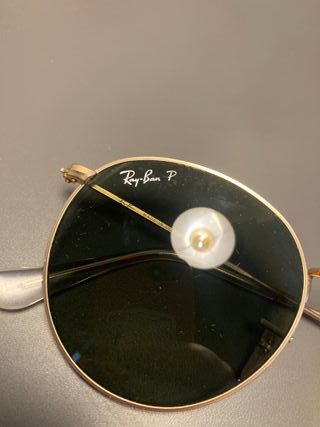 Gafas Ray Ban Polarizadas doradas 