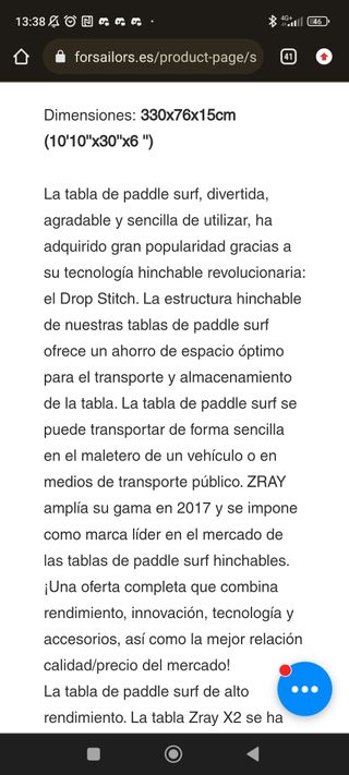 Alquiler tablas paddle surf / sup