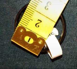 Anillo acero el señor de los anillos 