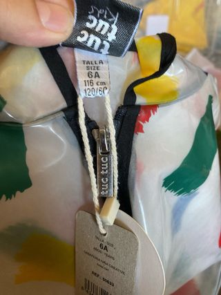 Chubasquero niña o niño tuc tuc a estrenar