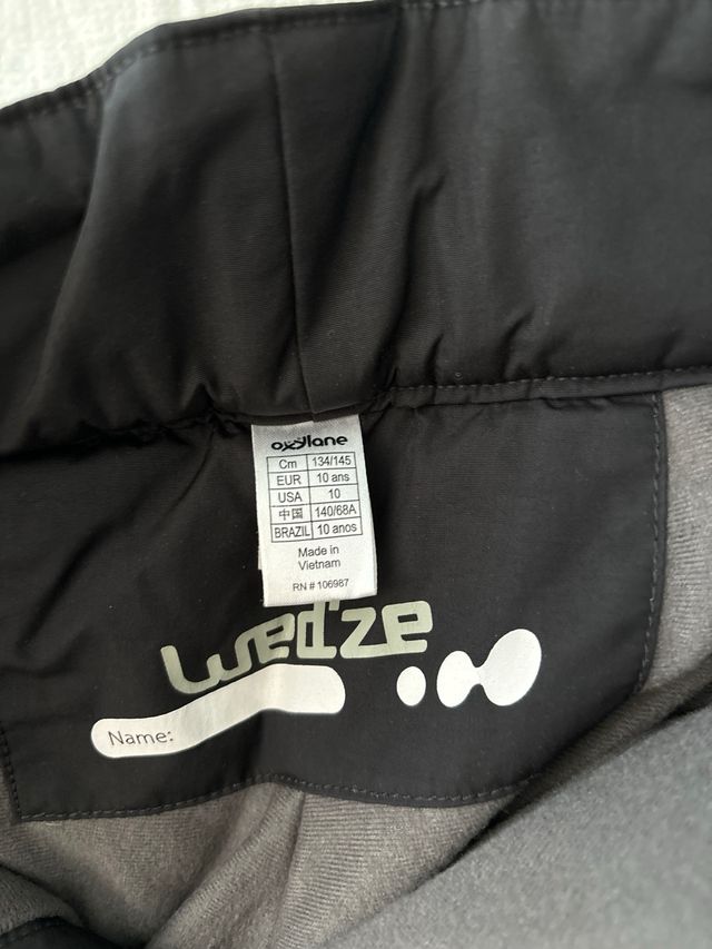 Pantalones esqui niño