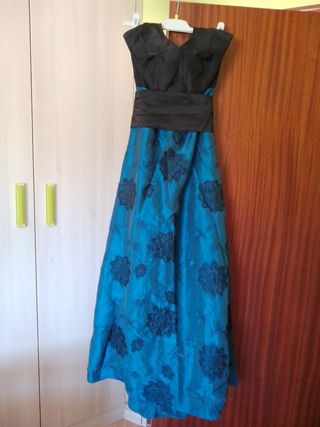 Elegante vestido de fiesta 