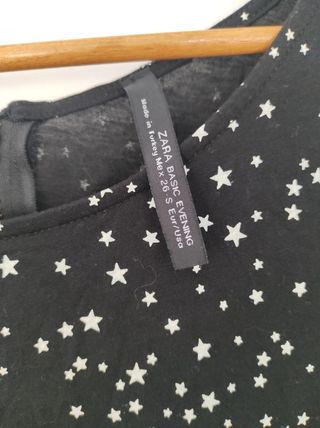 Camiseta estrellas Zara