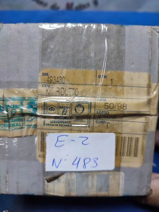 Piaggio Porter diesel, kit Reductor