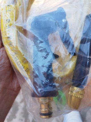 Lote limpieza coche pistola manguera boquilla