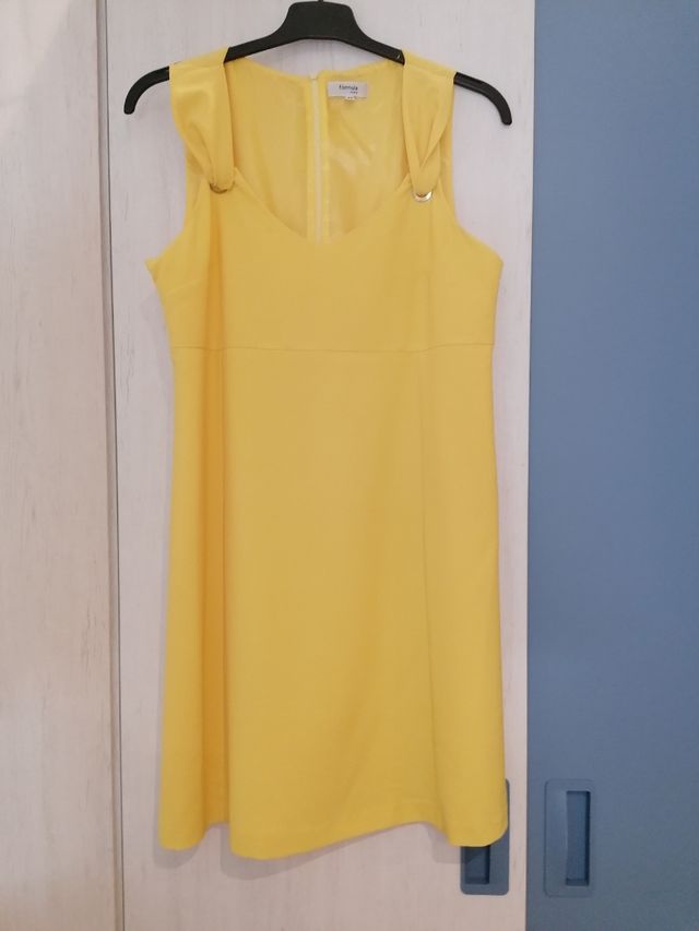 Vestido Amarillo Talla 40-42