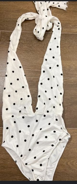 Body S Pull&Bear tirantes multiposición blanco top